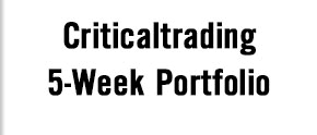 Criticaltrading – 5-Week Portfolio