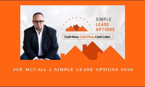 Joe Mccall – Simple Lease Options 2020