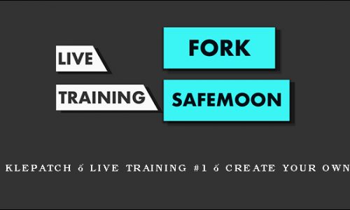 Julien Klepatch – Live Training #1 – Create your own Token