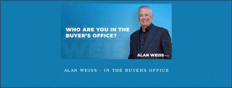 Alan Weiss – In the Buyers Office