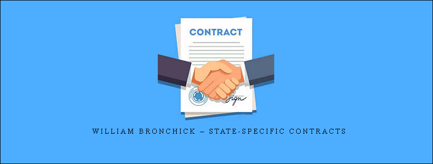 William Bronchick – State-Specific Contracts