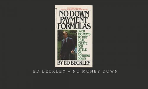 Ed Beckley – No Money Down [in stock]