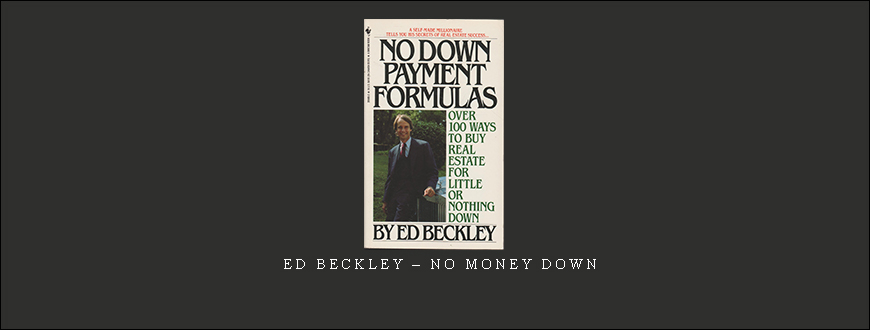 Ed Beckley – No Money Down