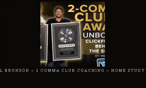 Russell Brunson – 2 Comma Club Coaching – Home Study Course |