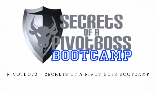 Pivotboss – Secrets of a Pivot Boss Bootcamp |