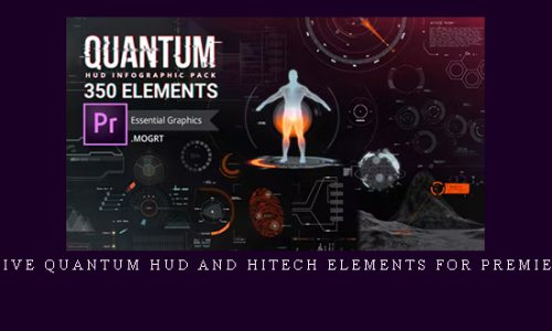 VideoHive Quantum HUD and HiTech Elements for Premiere Pro |