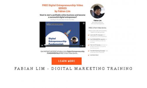 Fabian Lim – Digital Marketing Training |