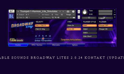 Fable Sounds Broadway LITEs 2.0.24 KONTAKT (Update) |