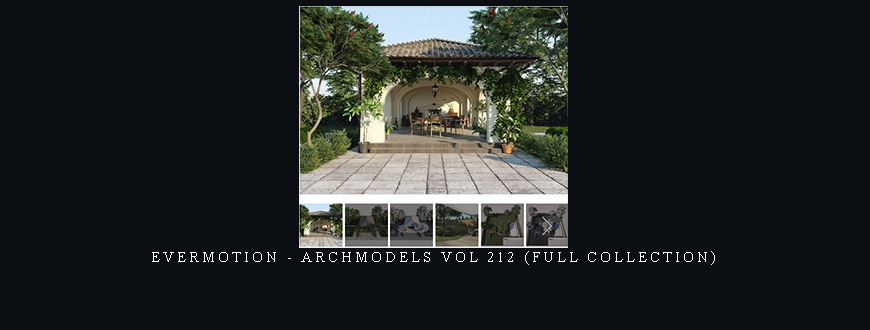 Evermotion – Archmodels vol 212 (Full Collection)