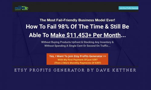 Etsy Profits Generator By Dave Kettner |