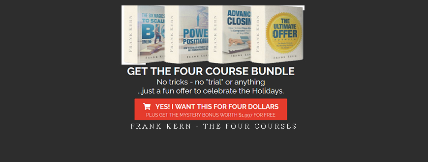 Frank Kern – The Four Courses