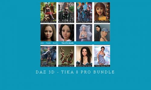 Daz 3D – Tika 8 Pro Bundle |