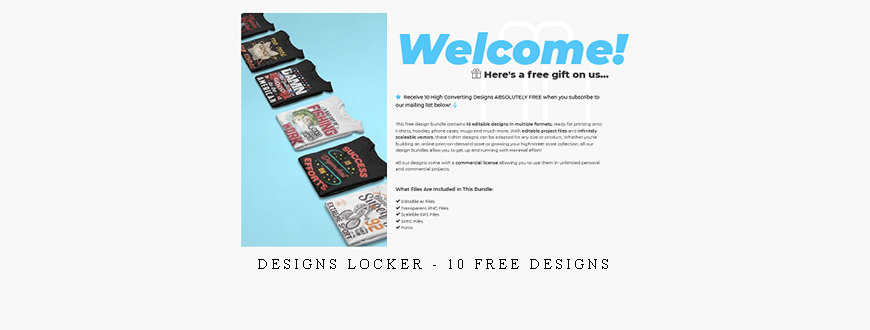 Designs Locker – 10 Free Designs