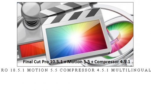 Final Cut Pro 10.5.1 Motion 5.5 Compressor 4.5.1 Multilingual (Mac OS X) |