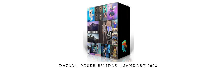 Daz3d – Poser Bundle 1 January 2022