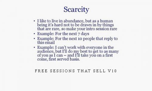 Free Sessions That Sell V10 |
