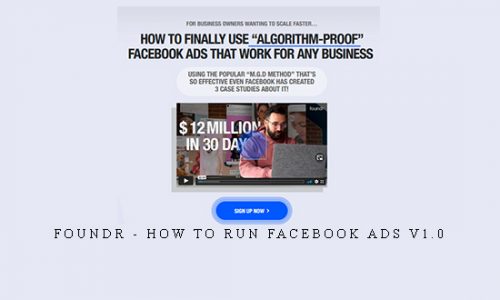 Foundr – HOW TO RUN FACEBOOK ADS v1.0 |