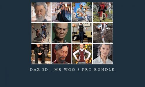 Daz 3D – Mr Woo 8 Pro Bundle |