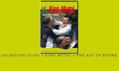 SALVATORE OLIVA – KINO MUTAI – THE ART OF BITING | Weight 0.150g