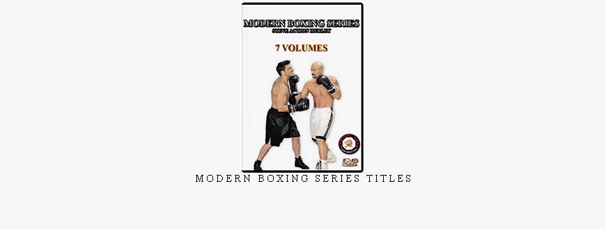 MODERN BOXING SERIES TITLES