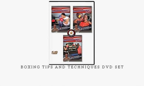 BOXING TIPS AND TECHNIQUES DVD SET | Digital Download