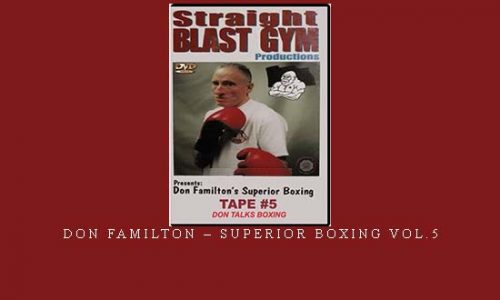 DON FAMILTON – SUPERIOR BOXING VOL.5 | Digital Download