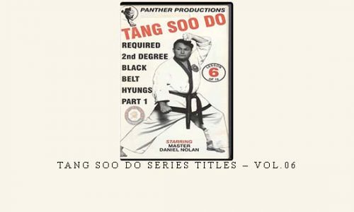 TANG SOO DO SERIES TITLES – VOL.06 | Weight 0.150g