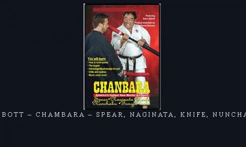 DANA ABBOTT – CHAMBARA – SPEAR, NAGINATA, KNIFE, NUNCHAKU DVD | Weight 0.300g