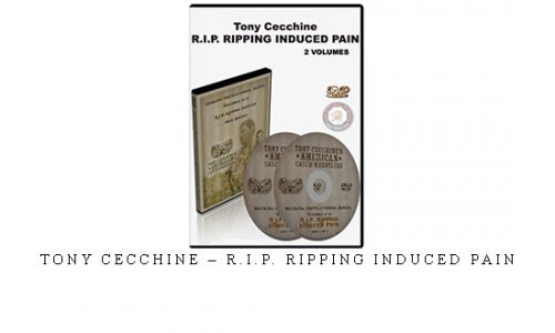 TONY CECCHINE – R.I.P. RIPPING INDUCED PAIN | Digital Download