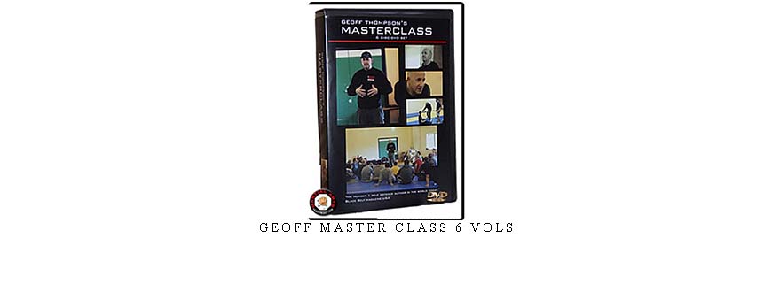 GEOFF MASTER CLASS 6 VOLs.