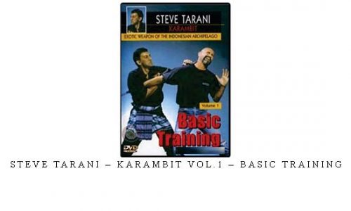 STEVE TARANI – KARAMBIT VOL.1 – BASIC TRAINING | Digital Download