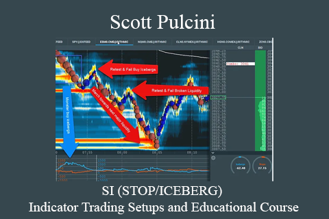 Scott Pulcini – SI (STOP ICEBERG) Indicator Trading Setups and Educational Course