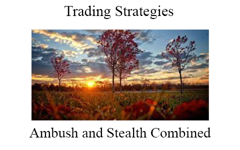 Trading Strategies with Ambush and Stealth Combined