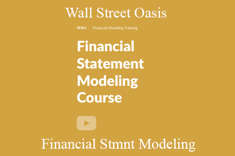 Wall Street Oasis – Financial Stmnt Modeling