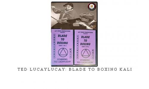 TED LUCAYLUCAY: BLADE TO BOXING KALI | Digital Download