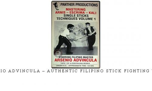 ARSENIO ADVINCULA – AUTHENTIC FILIPINO STICK FIGHTING VOL.01 | Digital Download