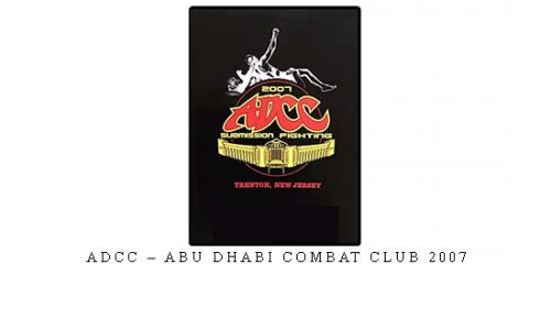 ADCC – ABU DHABI COMBAT CLUB 2007 | Digital Download