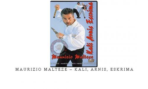 MAURIZIO MALTEZE – KALI, ARNIS, ESKRIMA | Digital Download