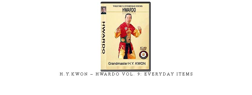 H.Y.KWON – HWARDO VOL. 9: EVERYDAY ITEMS