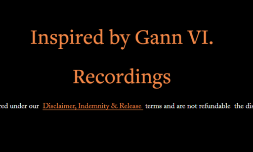 Inspired by Gann VI.  Recordings – Get Download