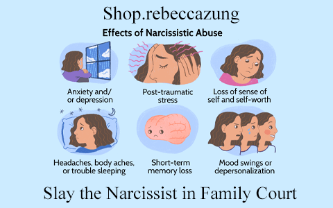 Shop.rebeccazung – Slay the Narcissist in Family Court