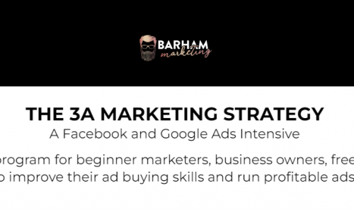 Barham Marketing – THE 3A MARKETING STRATEGY (Available)