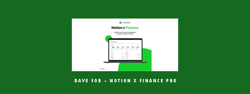 Dave For – Notion x Finance PRO