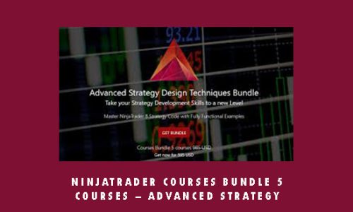 NinjaTrader Courses Bundle 5 courses – Advanced Strategy