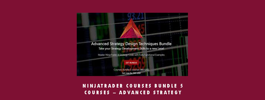 NinjaTrader Courses Bundle 5 courses – Advanced Strategy