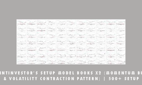 SprintInvestor’s Setup Model Books X2 (Momentum Burst & Volatility Contraction Pattern) | 500+ Setup