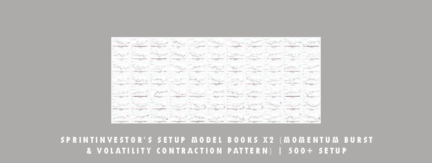 SprintInvestor’s Setup Model Books X2 (Momentum Burst & Volatility Contraction Pattern) 500+ Setup