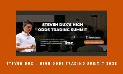 Steven Dux – High Odds Trading Summit 2023