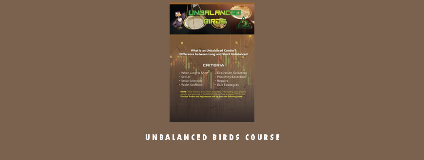 Unbalanced Birds course