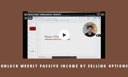 Unlock Weekly Passive Income by Selling Options